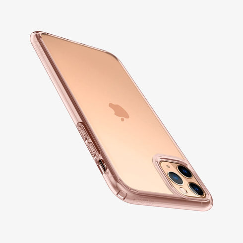 075CS27135 - iPhone 11 Pro Max Case Ultra Hybrid in crystal clear showing the back